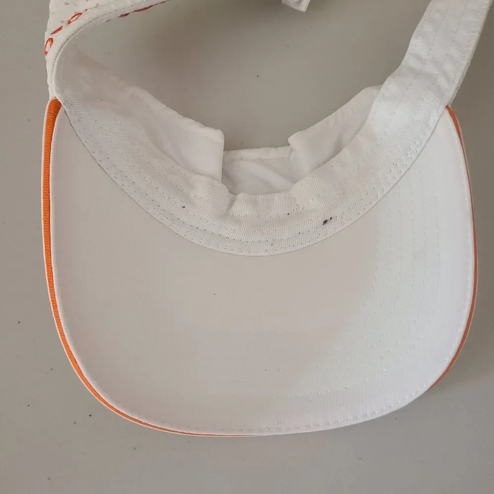 peleton visor hat white one size fits most